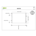 Valeo Klima Radyatörü – 860056 / OEM 976061R300