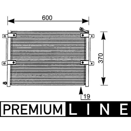 Mahle Klima Radyatörü – AC171000P ürün görseli