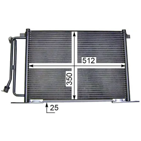 Mahle Klima Radyatörü – AC183000S ürün görseli