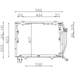 Mahle Klima Radyatörü – AC243000S / OEM A2028301470