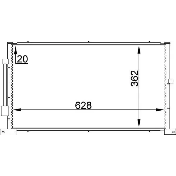 Mahle Klima Radyatörü – AC258000S