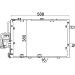 Mahle Klima Radyatörü – AC308000S