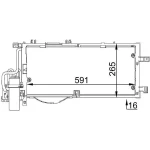 Mahle Klima Radyatörü – AC309001S