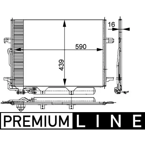 Mahle Klima Radyatörü – AC318000P
