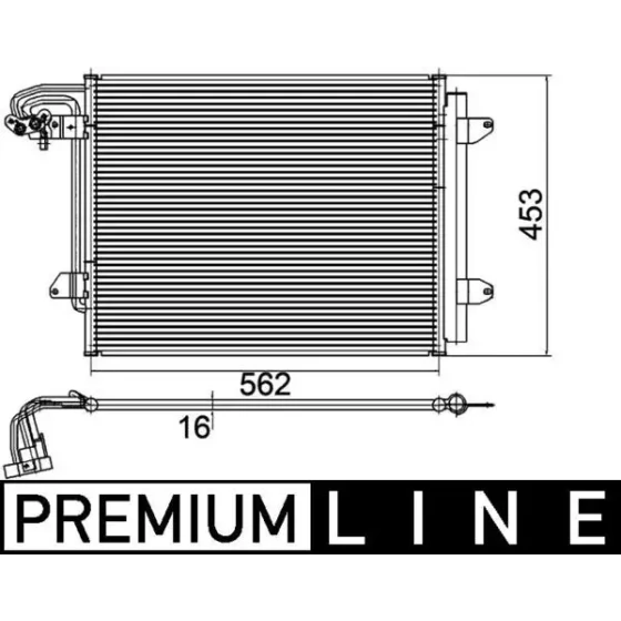 Mahle Klima Radyatörü – AC325000P ürün görseli