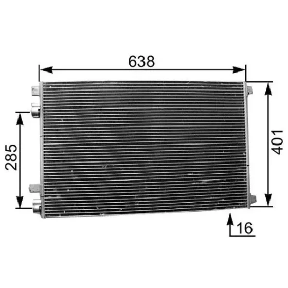 Mahle Klima Radyatörü – AC360001S ürün görseli