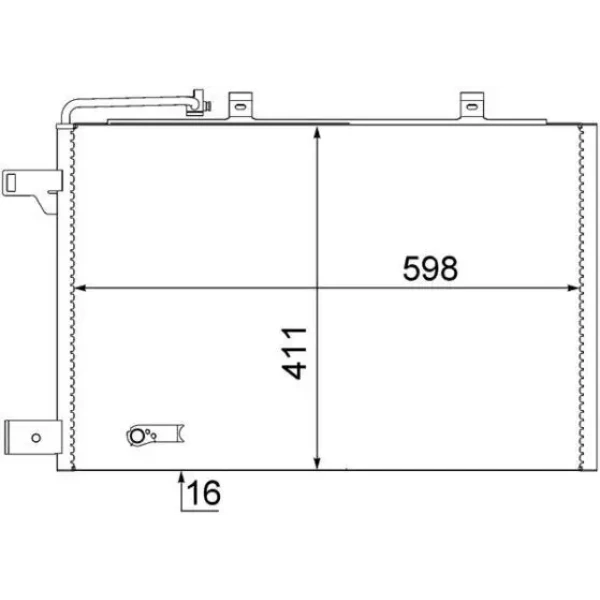 Mahle Klima Radyatörü – AC370000S