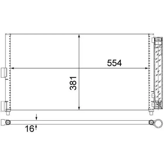 Mahle Klima Radyatörü – AC372000S ürün görseli