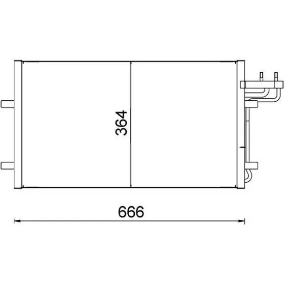 Mahle Klima Radyatörü – AC374000S ürün görseli