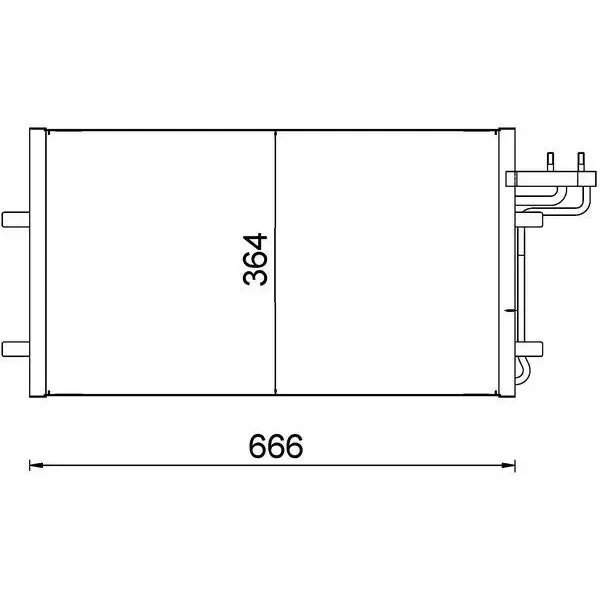 Mahle Klima Radyatörü – AC374000S