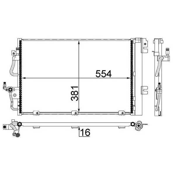 Mahle Klima Radyatörü – AC377001S