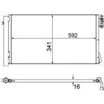 Mahle Klima Radyatörü – AC414001S
