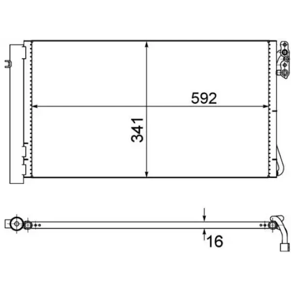 Mahle Klima Radyatörü – AC414001S