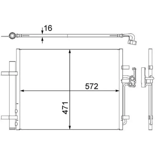 Mahle Klima Radyatörü – AC441000S