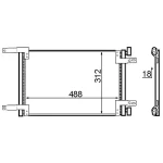 Mahle Klima Radyatörü – AC516000S / OEM 46811208
