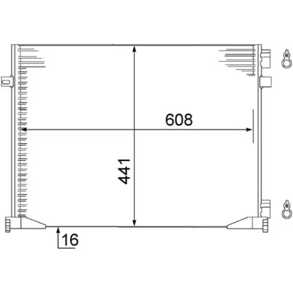 Mahle Klima Radyatörü – AC528000S
