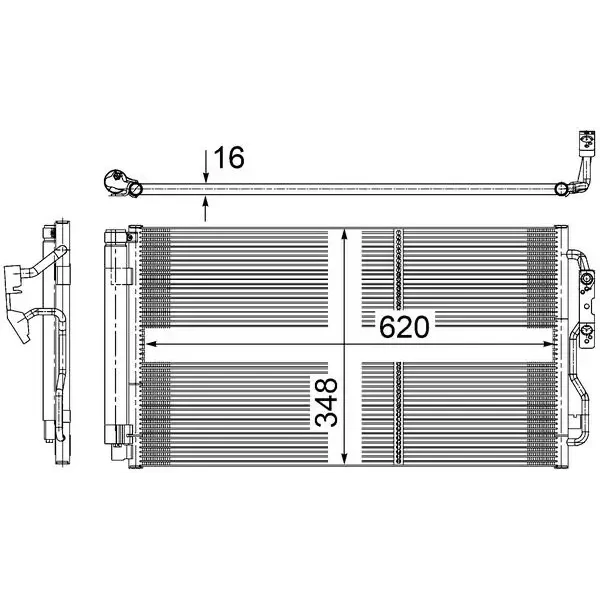 Mahle Klima Radyatörü – AC652000S