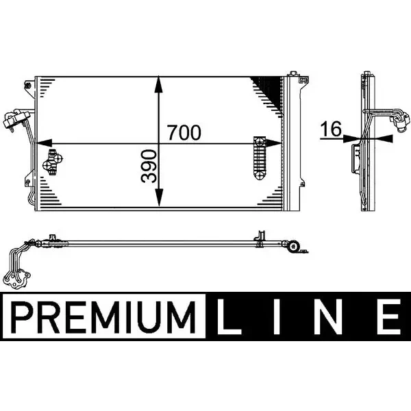 Mahle Klima Radyatörü – AC659000P