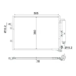 Mahle Klima Radyatörü – AC721000S / OEM 8200688392