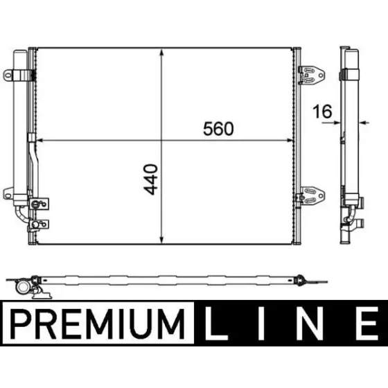 Mahle Klima Radyatörü – AC733000P ürün görseli