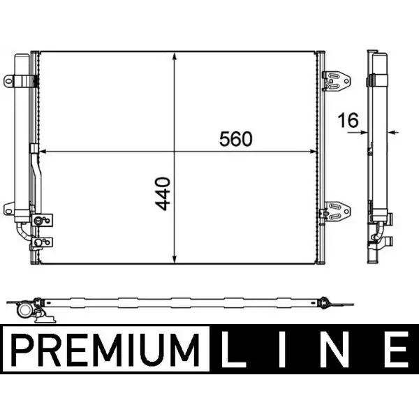 Mahle Klima Radyatörü – AC733000P