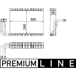 Mahle Klima Radyatörü – AE88000P