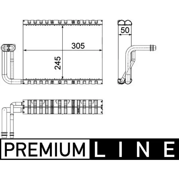 Mahle Klima Radyatörü – AE88000P