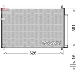 Denso Klima Radyatörü – DCN50041 / OEM 8845012280