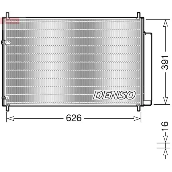 Denso Klima Radyatörü – DCN50041 / OEM 8845012280