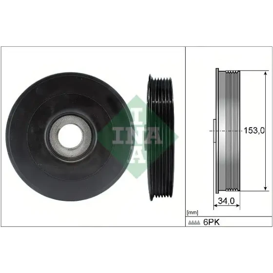 INA Krank Kasnağı – 544007910 ürün görseli