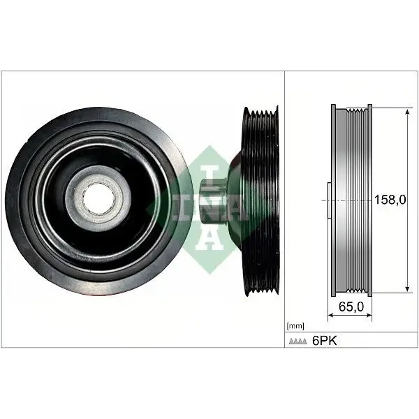 INA Krank Kasnağı – 544017510 / OEM A2740301203