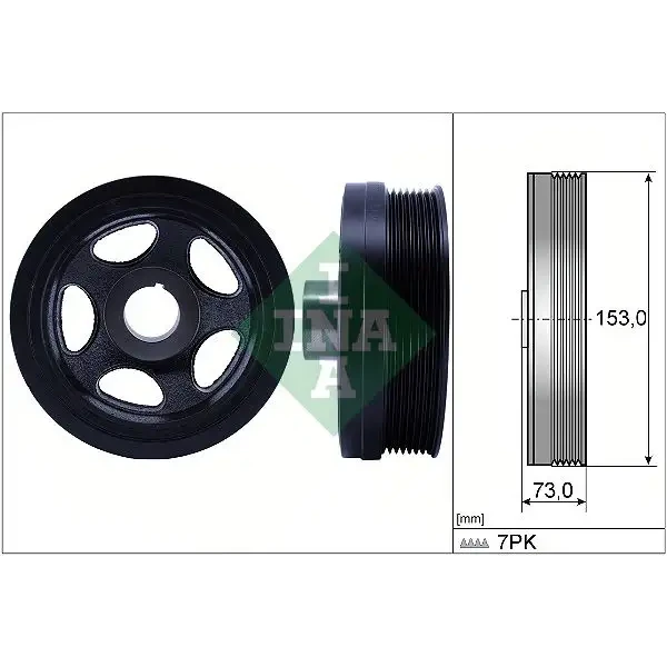 INA Krank Kasnağı – 544018310 / OEM A6420300403