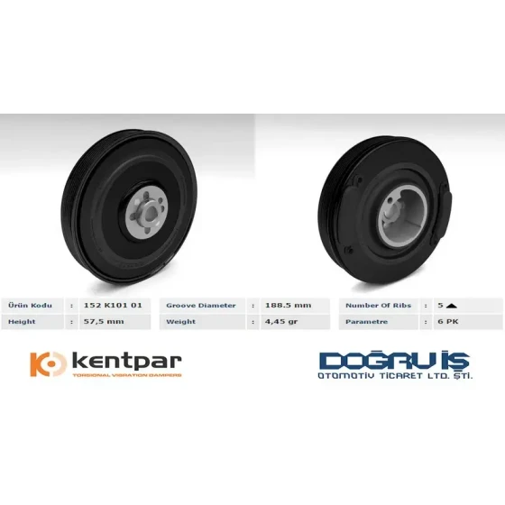 Kentpar Krank Kasnağı – K10101 ürün görseli
