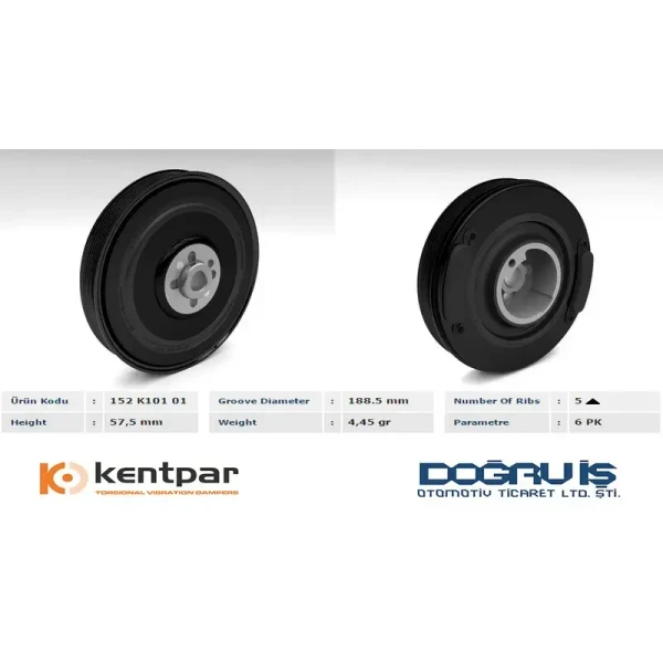 Kentpar Krank Kasnağı – K10101