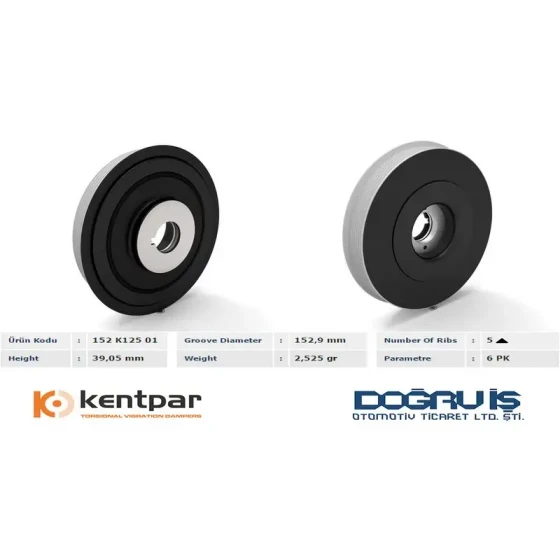 Kentpar Krank Kasnağı – K12501 ürün görseli