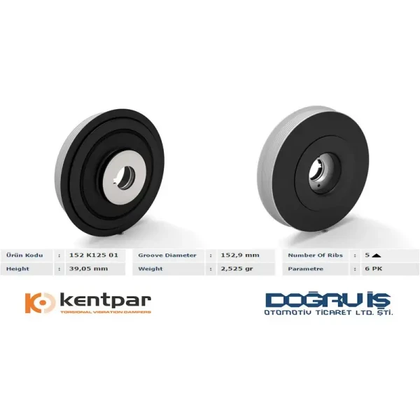 Kentpar Krank Kasnağı – K12501
