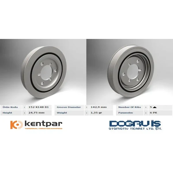 Kentpar Krank Kasnağı – K14801