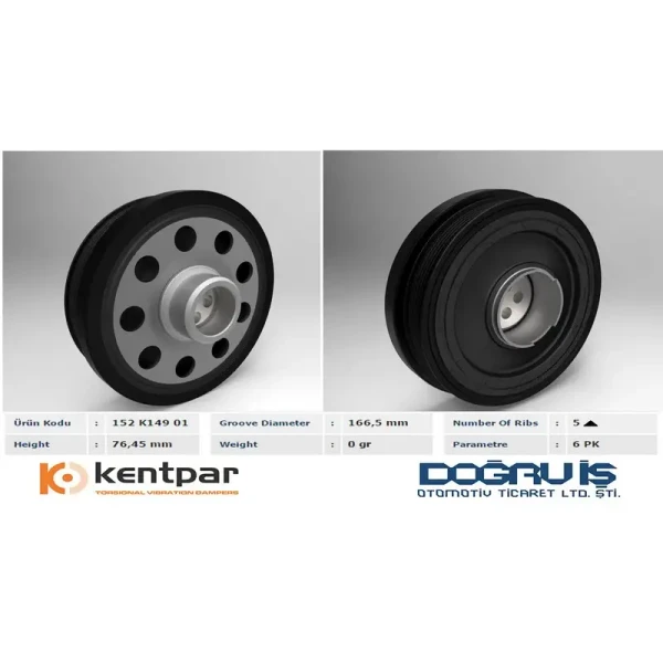 Kentpar Krank Kasnağı – K14901
