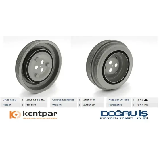 Kentpar Krank Kasnağı – K16101 ürün görseli