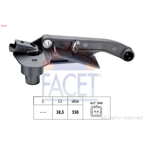 Facet Krank Sensörü – 9.0177 / OEM 19205T ürün görseli