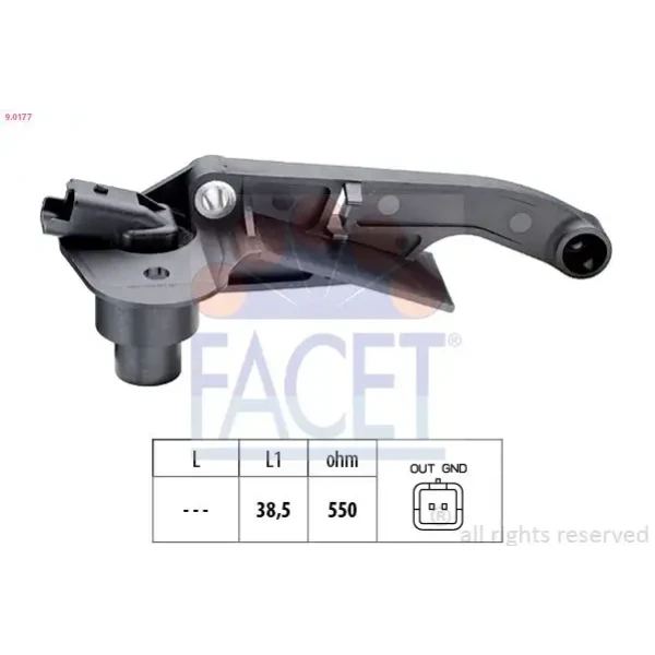 Facet Krank Sensörü – 9.0177 / OEM 19205T