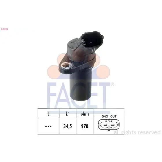Facet Krank Sensörü – 9.0235 ürün görseli