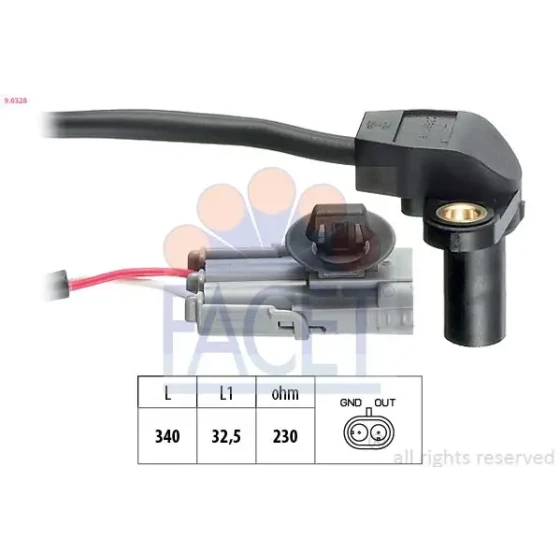 Facet Krank Sensörü – 9.0328 / OEM 8200128449 ürün görseli