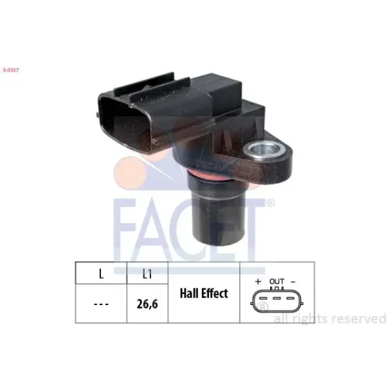 Facet Krank Sensörü – 9.0337 / OEM 97180388 ürün görseli