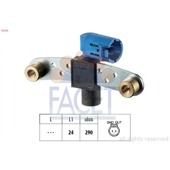 Facet Krank Sensörü – 9.0545 / OEM 8200468647 ürün görseli