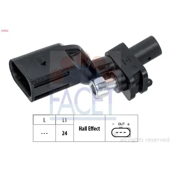 Facet Krank Sensörü – 9.0552 / OEM 131832 ürün görseli