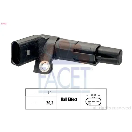 Facet Krank Sensörü – 9.0683 / OEM 03D906433A ürün görseli