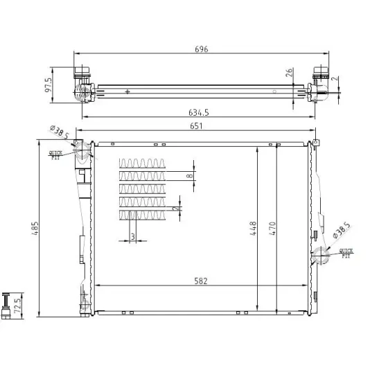 YTT Kriko Takozu – Y80507 / OEM 51717189259 ürün görseli