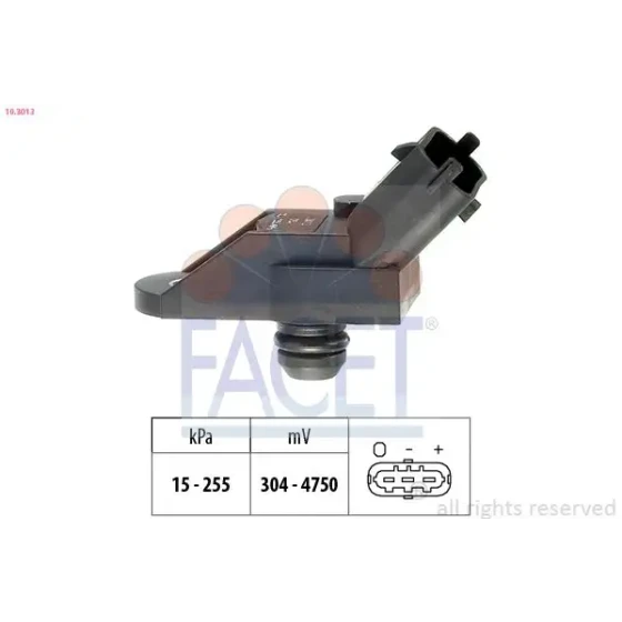 Facet Map Sensörü – 10.3013 / OEM 60814775 ürün görseli