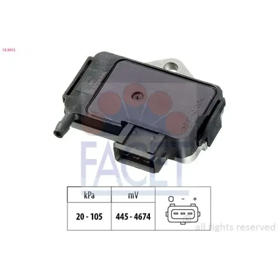 Facet Map Sensörü – 10.3015 / OEM 3A0906051 ürün görseli